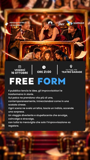Locandina free form